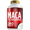 Noebis Pharma Maca 4:1 + L-Arginina - 240 Compresse 240 Pc Compresse
