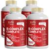 Noebis Pharma Vitamina B Complex + Vitamina C - 500 Compresse 4 Pc Com