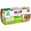 Hipp Omogeneizzato Vitello Bio 2x80g Per Bambini Dal 4° Mese