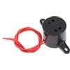 MISUVRSE Allarme Tono Acustico Impermeabile in Plastica per Shell Active Buzzer Acustico Piezo-Elettronico 220V Allarme Acustico Domestico a Bassa Perdita 220V Nero