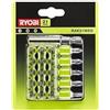 RYOBI, Set di 31 punte per cacciavite miste, 25 mm