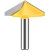 Oxxggkao 8 mm gambo V Flauto End Mill Router Bit Fit per la lavorazione del legno dettagliata intaglio del legno con 60 90 120 150 gradi Angoli Pialla in legno
