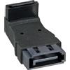 InLine® Adattatore SATA maschio / femmina, angolato 90° verso l'alto