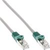 InLine® 73505L Cavo patch crossover, F/UTP, Cat.5e, grigio, 5m
