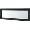 en.casa Specchio da parete barocco 132 x 42 cm nero a figura intera con cornice in legno di eucalipto specchio antico decorato con ornamenti [it.casa]