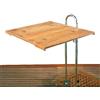 Osculati Tavolo in teak, pieghevole 70x80 cm, 1 pezzo
