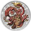 The Perth Mint moneta d'argento da 1 oz Miti e Leggende Drago 2021 Drago d'argento 999 da collezione