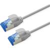 ROLINE S/FTP cavo patch Cat.6A TPE PoE compatibile grigio senza grovigli 10m