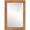 vidaXL Specchio da parete rettangolare 70 x 50 cm in legno ingegnerizzato e vetro
