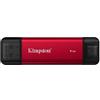 Kingston Technology 1TB Dual USB-A/C Portable SSD, Up to 1050MB/s USB 3.2 Gen 2