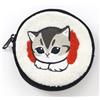 Teste parlanti Mofusand Sushi Pouch Sagara Tuna Roll Cat Round Type 2025 From Japan Limited New