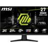 msi MAG 274QF X24 Monitor Gaming 27 WQHD - 2560x1440 Rapid IPS, 240Hz, 0,5ms, HDR Ready - AMD FreeSync Premium, Eye Care, AI Vision, HDMI 2.0b, DP 1.4a, Supporto Inclinabile, VESA Mount, Nero