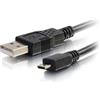 C2G 1m USB 2.0 A Male to Micro-USB B Male Cable cavo USB Nero