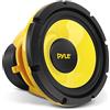 Pyle Subwoofer Auto 20 cm 400W 4Ω, Cassa Subwoofer, Altoparlanti, Casse Audio, Speaker per Stereo Auto con Magnete 1,13 kg, Profondità 9,1 cm