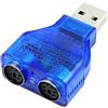 THINCAN USB 2.0 a 2 adattatori Dongle Come utilizzare il vostro 2 tastiera/mouse su una porta USB accessori per computer