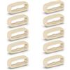 Navna Cinturino di ricambio per smartwatch in silicone, 18 mm, 20 mm, 22 mm, 10 pezzi