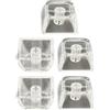 Diogeynu 5/10pcs Chiaro Retroilluminato Keycaps Set 1U Formato Standard Comodo Per Gli Appassionati di Tastiera Meccanica Sostituzione Keycap