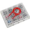Jiklophg 12 Key Switch Tester con base in acrilico per tastiera meccanica Cherry MX con pulitore chiave