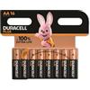 Duracell Plus-AA CP16 mignon (AA), 1,5 V, 16 pezzi.