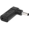 Limtula Per Adattatore di Alimentazione Tipo-C Femmina A 4.5x3.0mm Maschio Adattatore Spina Per XPS12 13 9360 9350 Laptop
