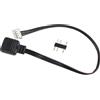 Yzdysg Cavo adattatore controller ventola 5V 3-pin a 6pin/4pin convertitore 5V ARGB 3Pin a 4Pin 6Pin per fan Cool Moon