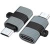 FOLODA 1PC USB C Femmina A MicroUSB Maschio Adattatori Tipo C A MicroUSB 480Mbps Convertitori Dati Per Laptop Ricarica