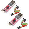 Hailege CP2102 - Convertitore seriale da USB 2.0 a TTL UART 5 pin STC PRGMR con cavo Dupont