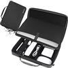 Smatree Custodia Rigida da 13,3 pollici per MacBook Pro 2023 2022 2021 da 13,3-14 pollici, Custodia da Trasporto, Borsa con Scomparto per Accessori