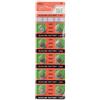 kdjsic 10 PZ Batteria Alcalina Pulsante A Bottone AG5 LR754 393 SR754 193 546 RW28 48 Batterie per Apparecchi Acustici Auricolari