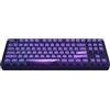Dark Project Aluminium Celestial (US English) [ANSI] - Tastiera meccanica da gioco, con cavo USB, RGB, G3MS Voidstone, sostituibile a caldo, stabilizzatori ingrassati, alluminio TKL, viola/viola