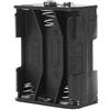 HAISENG 6 x AA 1.5V Batteria Slot Slot di Immagazzinaggio Del Supporto Scatola Per 6xAA Batterie Stack Snap Connettore Doppio Lato Fibbia Box