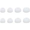 HDOYTXXM 4pairs auricolari in silicone morbido mancanza di tappi per le orecchie per 4 auricolari auricolari