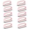 Navna Cinturino di ricambio per smartwatch in silicone, 18 mm, 20 mm, 22 mm, 10 pezzi