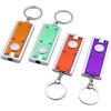 PLCPDM 4Pcs LED Portachiavi Torcia Portatile Piccolo Luminoso Piatto Torce Luce per Escursioni All'aperto e Emergenze Illuminazione Piccola Luce Tasca Piatta