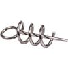 Diogeynu 50Pcs 14mm Molla Lock Pin Pesca Pin Vite Crank Hook Spring Twist Lock Connettore Pesca Morbido Lure Tackle