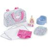 Corolle Accessoires poupons - COROLLE - Coffret Accessoires a Langer Floral - 7 accessoires - des 2 ans