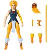 Masters of the Universe Masters of the Universe Origins x ThunderCats - Cheetara, action figure snodabile crossover anni '80, con armatura rimovibile, bastone e mini fumetto, giocattolo per bambini, 6+ anni, JFW94