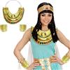 W WIDMANN MILANO Party Fashion WIDMANN WDM8512C - Collare e Bracciali Cleopatra, Multicolore, Taglia Unica