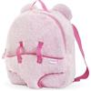 Corolle - Zaino portabambole, Peluche Rosa, Accessorio per poponi 30 cm, dai 3 Anni, 900011170