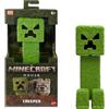 Mattel Minecraft - Creeper, action figure snodata da 30+ cm, personaggio di grandi dimensioni da collezione ispirato al film e al videogioco, giocattolo per bambini, 6+ anni, JFR66