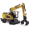 Diecast Masters 85508-Escavatore Mobile Caterpillar M318F, Serie High Line, Scala 1:50, Circa 17,2 x 5,1 x 6,4 cm, da 14 Anni in su, Colore Yellow, 85508