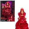 Mattel Mattel Disney Descendants 4: L'Ascesa di Red - Regina di Cuori, bambola con look reale e abiti ispirati al film, accessori e piedistallo inclusi, giocattolo per bambini, 4+ anni, HWV09
