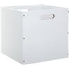 5 five simply smart 5five - cestino in legno mix n modul 31x31cm bianco