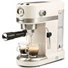 G3 Ferrari G10168 Amarcord Macchina da Caffè Espresso Automatica, Caffè in Polvere e Cialde, con Vaporizzatore per Cappuccino, 15 bar, 1350W, Linea Vintage