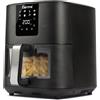 Girmi FG79 "Ecofrit 9L"Friggitrice ad Aria, 1700 W, 9 Litri XXL, 8 programmi, Display Digitale,BPA/PFOA Safe, Luce interna, Timer, Ricettario incluso, Nero Opaco