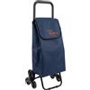 Today Home, Carrello Spesa 42L con 6 Ruote per Scale, Pieghevole, Impermeabile, Leggero, Capacità 25 kg - Modello Tristano