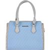 Pierre Cardin Borsa A Mano Logata Con Tracolla In Ecopelle Pierre Cardin - Gn61 257041 - Blu