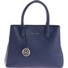 Pierre Cardin Borsa A Mano Con Tracolla In Ecopelle Pierre Cardin - Wx28 202574 - Blu navy