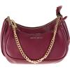 Pierre Cardin Doppia Borsa Spalla Con Tracolla In Ecopelle Pierre Cardin - Yila03 16480 - Bordeaux