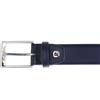 Pierre Cardin Cintura lucida con singola cucitura P. Cardin - 1125 GG22 - Nero